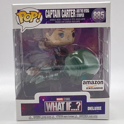 Funko Pop! Deluxe - Marvel Studios - What If...? - Captain Carter And The Hydra Stomper (Amazon Exclusive)