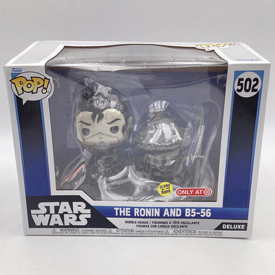 Funko Pop! Deluxe - Star Wars - The Ronin And B5-56 (Glow In The Dark) (Target Exclusive)
