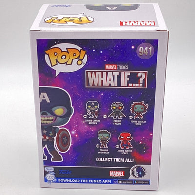 Funko Pop! Marvel Studios - What If....? - Zombie Captain America