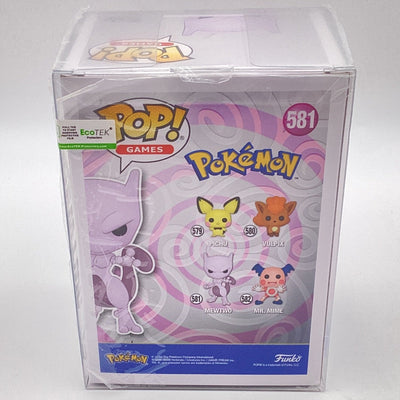 Funko Pop! Games - Pokemon - Mewtwo (Flocked) (2020 Summer Convention Exclusive)