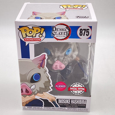 Funko Pop! Animation - Demon Slayer - Inosuke Hashibira (Flocked) (Special Edition)