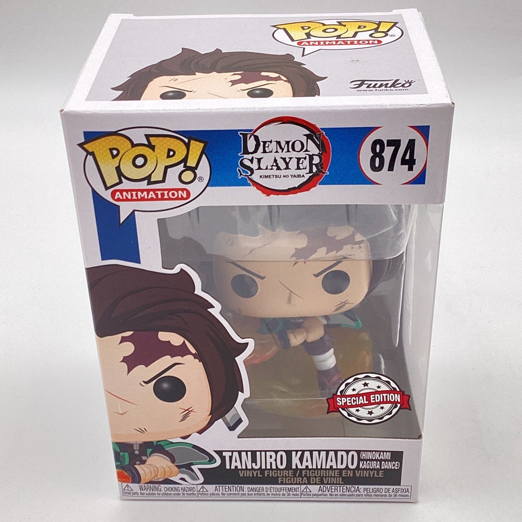 Funko Pop! Animation - Demon Slayer - Tanjiro Kamada (Hinokami Kagura