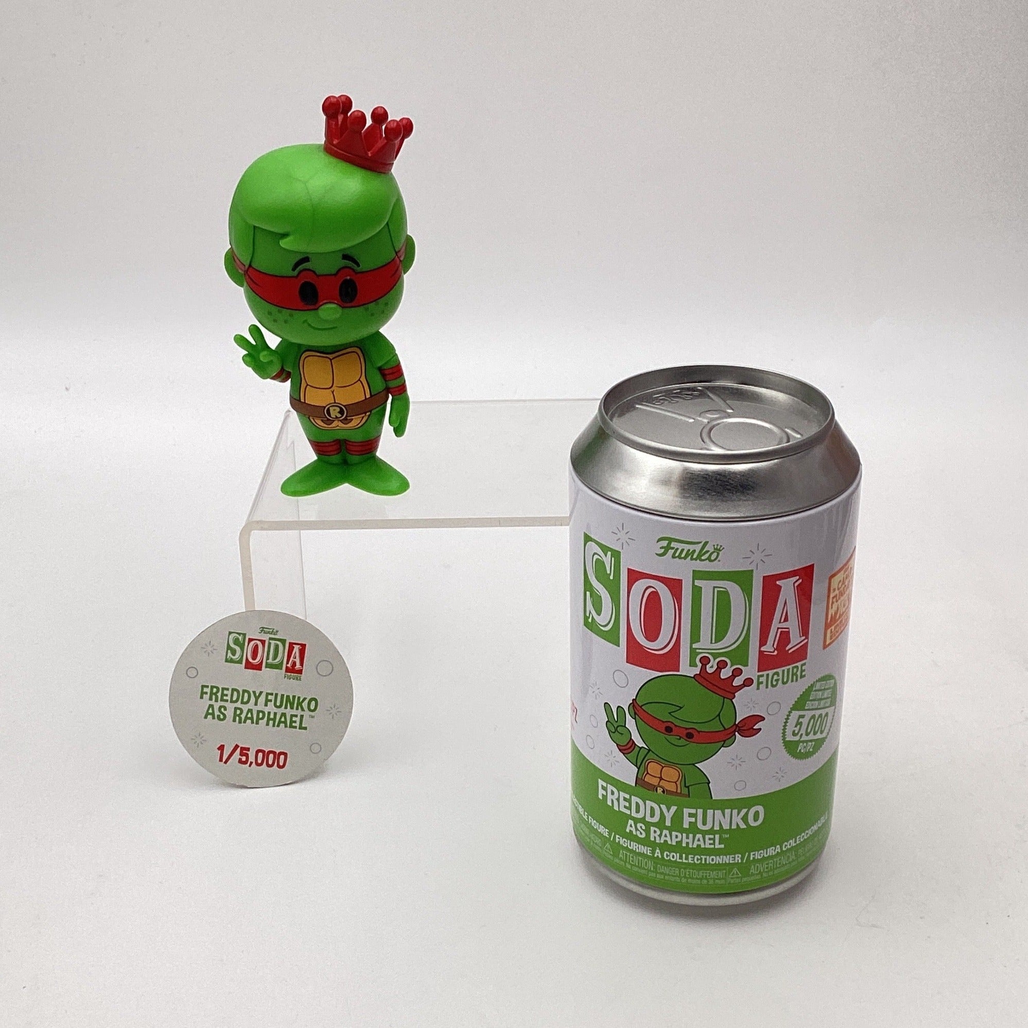 Freddy Funko ninja turtle soda offers