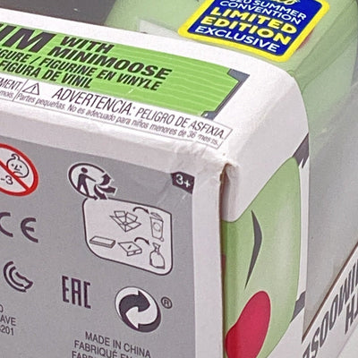 Funko Pop! TV - Invader Zim - Zim With Minimoose (2020 Summer Convention Exclusive) (Damaged)