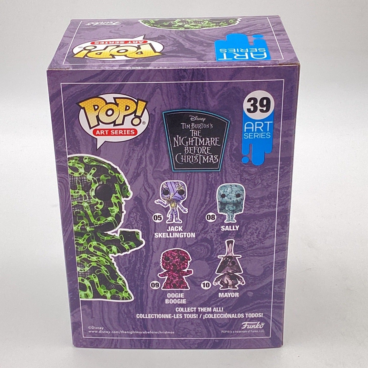 Funko Pop! Art Series Disney Oogie Boogie (Funko Shop Exclusive)