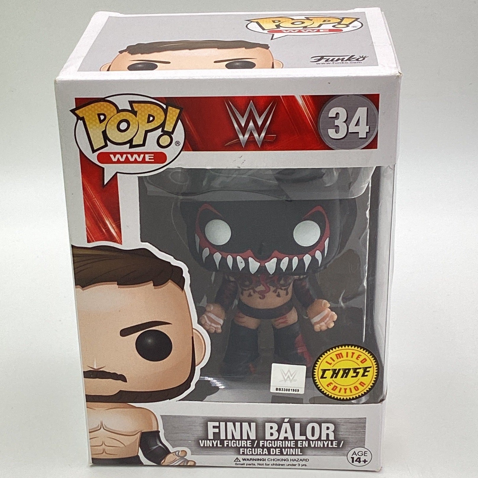 Funko Pop! WWE - Finn Balor (Chase) (Damaged)