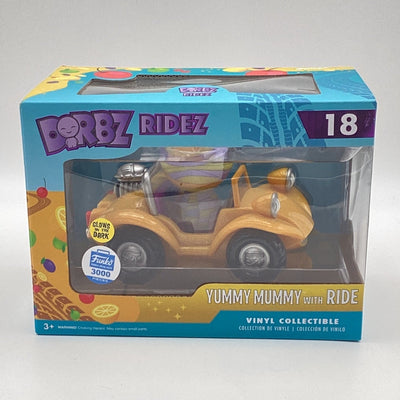 Funko Dorbz Ridez - Yummy Mummy With Ride (Glow In The Dark) (Funko Shop Exclusive) (3000 Pcs.)