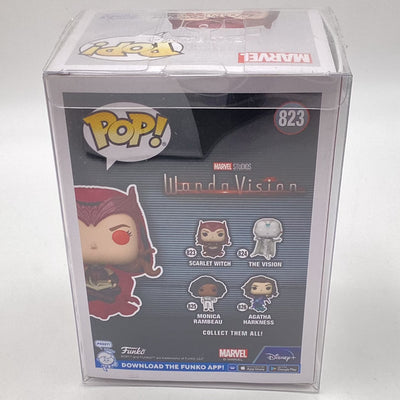 Funko Pop! Marvel Studios - WandaVision - Scarlet Witch (Glow In The Dark) (Entertainment Earth Exclusive)