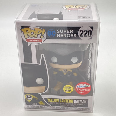 Funko Pop! Heroes - DC Super Heroes - Yellow Lantern Batman (Glow In The Dark) (Exclusive)