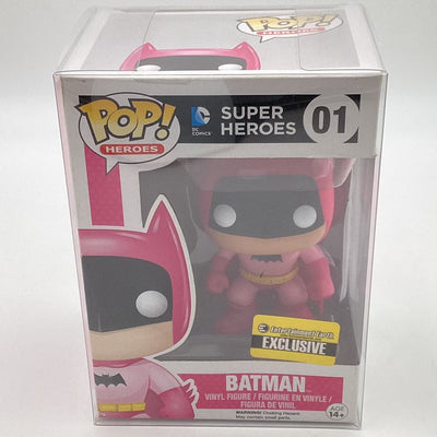 Funko Pop! Heroes - DC Super Heroes - Batman (Pink) (Entertainment Earth Exclusive)