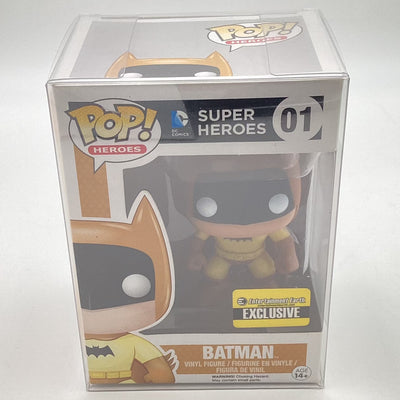 Funko Pop! Heroes - DC Super Heroes - Batman (Yellow) (Entertainment Earth Exclusive)