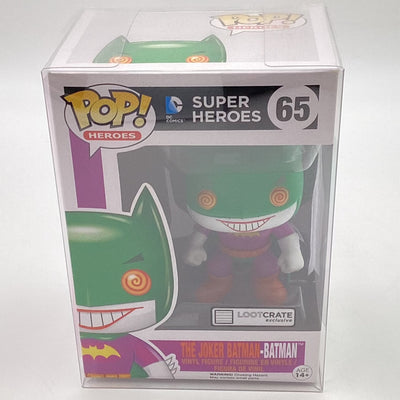Funko Pop! Heroes - DC Super Heroes - The Joker Batman-Batman (Loot Crate Exclusive)