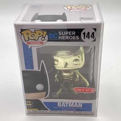 Funko Pop! Heroes - DC Super Heroes - Batman (Gold Chrome) (Target Exclusive)