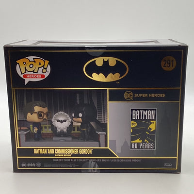 Funko Pop! Heroes - Movie Moments - Batman and Commissioner Gordon (Batman Begins) (Lights Up!)