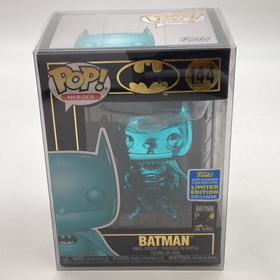 Funko Pop! Heroes - Batman (Teal Chrome) (2019 Summer Convention Exclusive)
