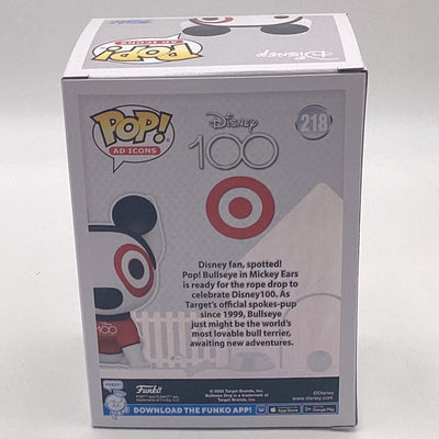 Funko Pop! Ad Icons - Bullseye In Mickey Ears (Target Exclusive)