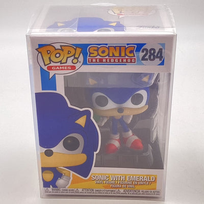 Funko Pop! Games - Sonic The Hedgehog - Sonic With Emerald