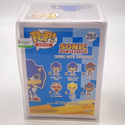 Funko Pop! Games - Sonic The Hedgehog - Sonic With Emerald
