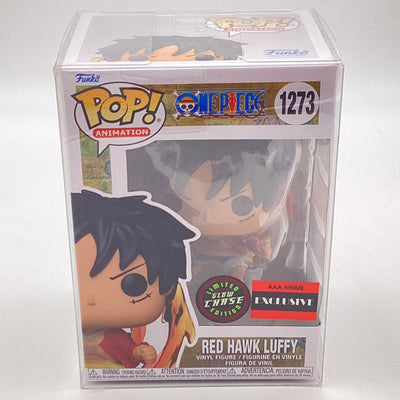 Funko Pop! Animation - One Piece - Red Hawk Luffy (Glow In The Dark) (Chase) (AAA Anime Exclusive)