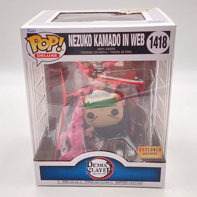 Funko Pop! Deluxe - Demon Slayer - Nezuko Kamado In Web (Glow In The Dark) (Box Lunch Exclusive)
