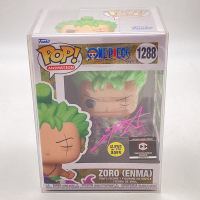 Funko Pop! Animation - One Piece - Zoro (Enma) (Glow In The Dark) (Autographed by Chris Sabat) (JSA)