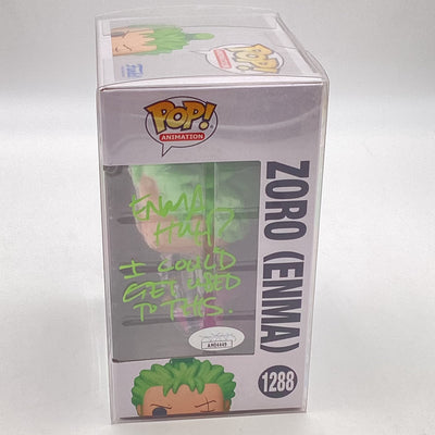 Funko Pop! Animation - One Piece - Zoro (Enma) (Glow In The Dark) (Autographed by Chris Sabat) (JSA)