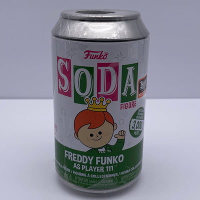 Funko Vinyl Soda - Freddy Funko As Player 111 (3000 Pcs.) (Sealed)