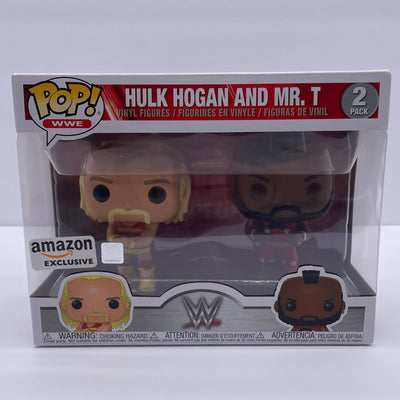Funko Pop! WWE - Hulk Hogan and Mr. T (2 Pack) (Amazon Exclusive)
