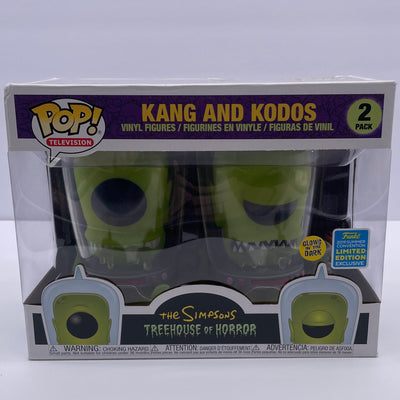 Funko Pop! TV - The Simpsons - Kang and Kodos (2 Pack) (Glow In The Dark) (2019 Summer Convention Exclusive)