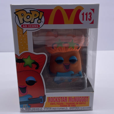 Funko Pop! Ad Icons - McDonalds - Rockstar McNugget