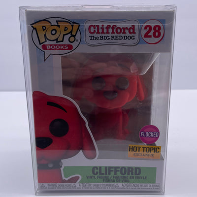 Funko Pop! Books - Clifford The Big Red Dog (Flocked) (Hot Topic Exclusive)