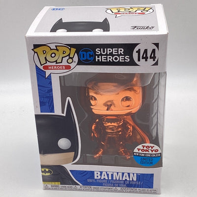 Funko Pop! Heroes - DC Super Heroes - Batman (Orange Chrome) (2018 NYCC Exclusive)