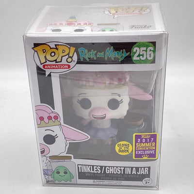 Funko Pop! Animation - Rick and Morty - Tinkles / Ghost In A Jar (Glow In The Dark) (2017 Summer Convention Exclusive)