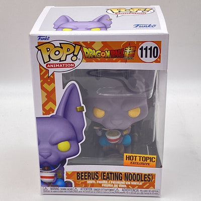 Funko Pop! Animation - DragonBall Super - Beerus (Eating Noodles) (Hot Topic Exclusive)