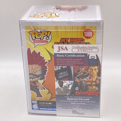 Funko Pop! Animation - My Hero Academia - Eljiro Unbreakable (Autographed By Justin Cook) (JSA)