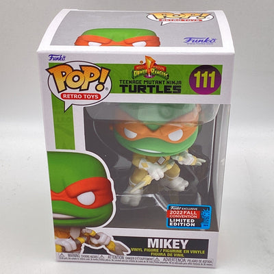 Funko Pop! Retro Toys - Mighty Morphin Power Rangers x Teenage Mutant Ninja Turtles - Mikey (2022 Fall Convention Exclusive)