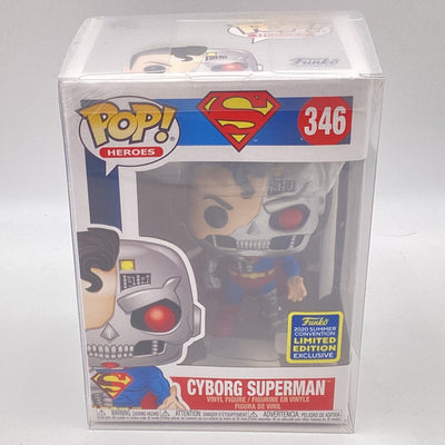 Funko Pop! Heroes - Superman - Cyborg Superman (2020 Summer Convention Exclusive)