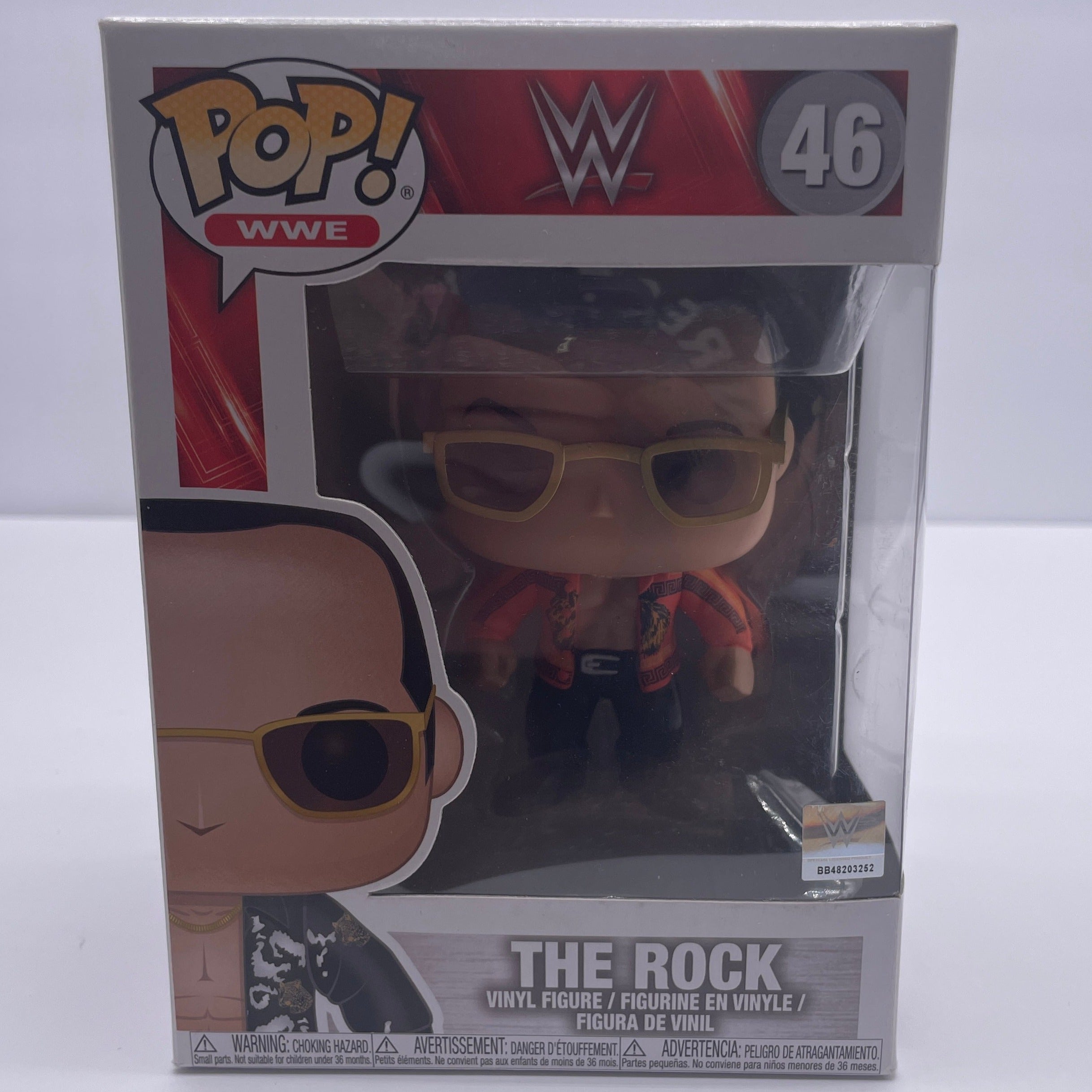 FUNKO POP WWE 03 THE ROCK ザ•ロック Amazon.com: Funko POP! WWE: - The Rock Old School (Styles