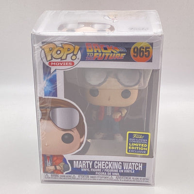 Funko Pop! Movies - Back To The Future - Marty Checking Watch (2020 Summer Convention Exclusive)