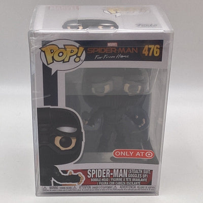 Funko Pop! Marvel - Spider-Man Far From Home - Spider-Man (Stealth Suit, Goggles Up) (Target Exclusive)