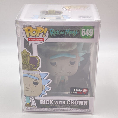 Funko Pop! Animation - Rick And Morty - Rick With Crown (GameStop Exclusive)