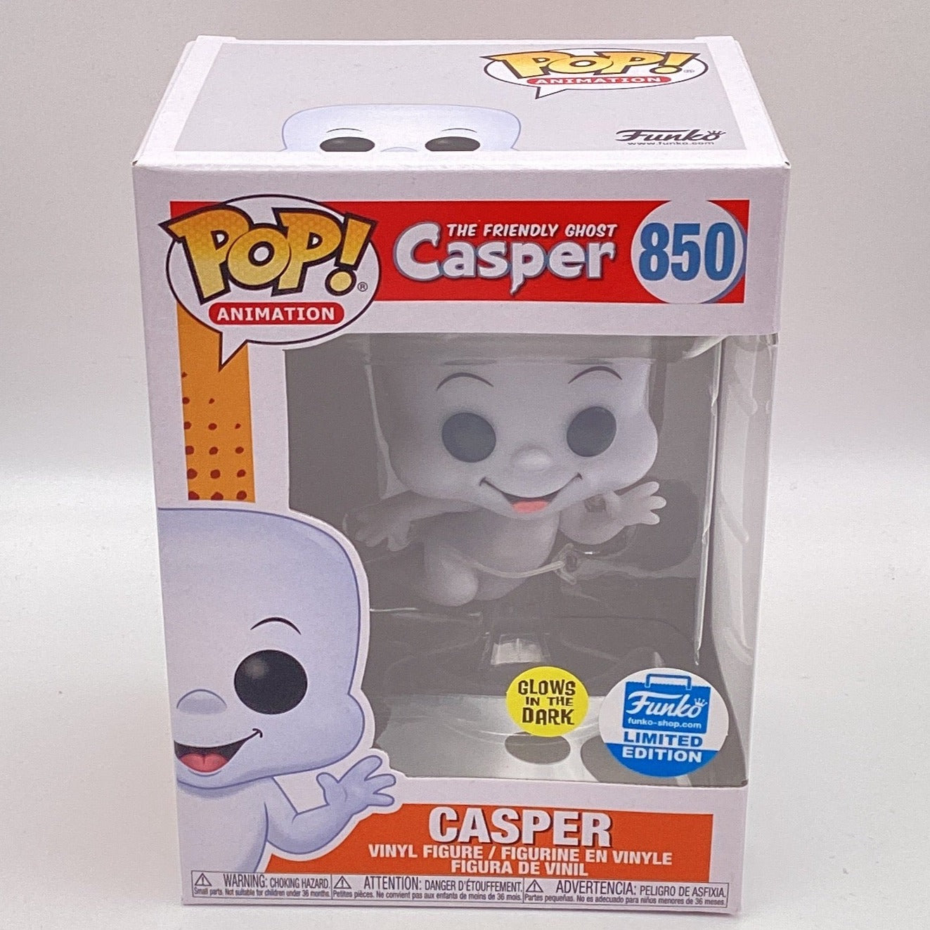 Funko Pop! Animation - Casper (Glow In The Dark) (Funko Shop Exclusive