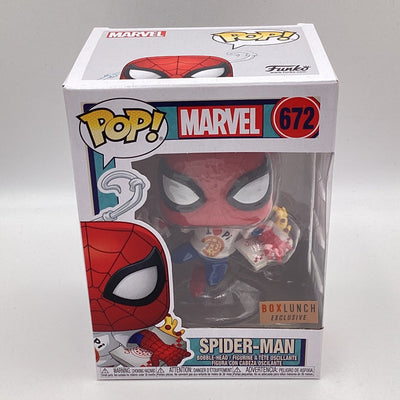 Funko Pop! Marvel - Spider-Man (Pizza Delivery) (Box Lunch Exclusive)
