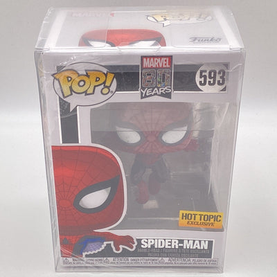 Funko Pop! Marvel 80 Years - Spider-Man (Metallic) (Hot Topic Exclusive)