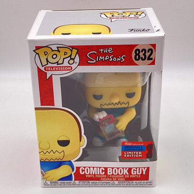 Funko Pop! TV - The Simpsons - Comic Book Guy (2020 Fall Convention Exclusive)
