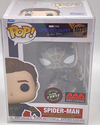 Funko Pop! Marvel Studios - Spider-Man No Way Home - Spider-Man (Glow In The Dark) (Chase) (AAA Anime Exclusive)