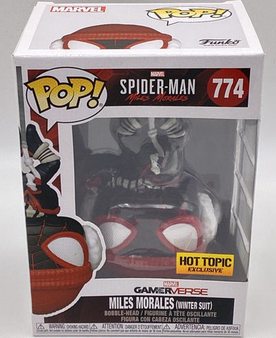 Funko Pop! Marvel - Spider-Man Miles Morales (Winter Suit) (Hot Topic Exclusive)