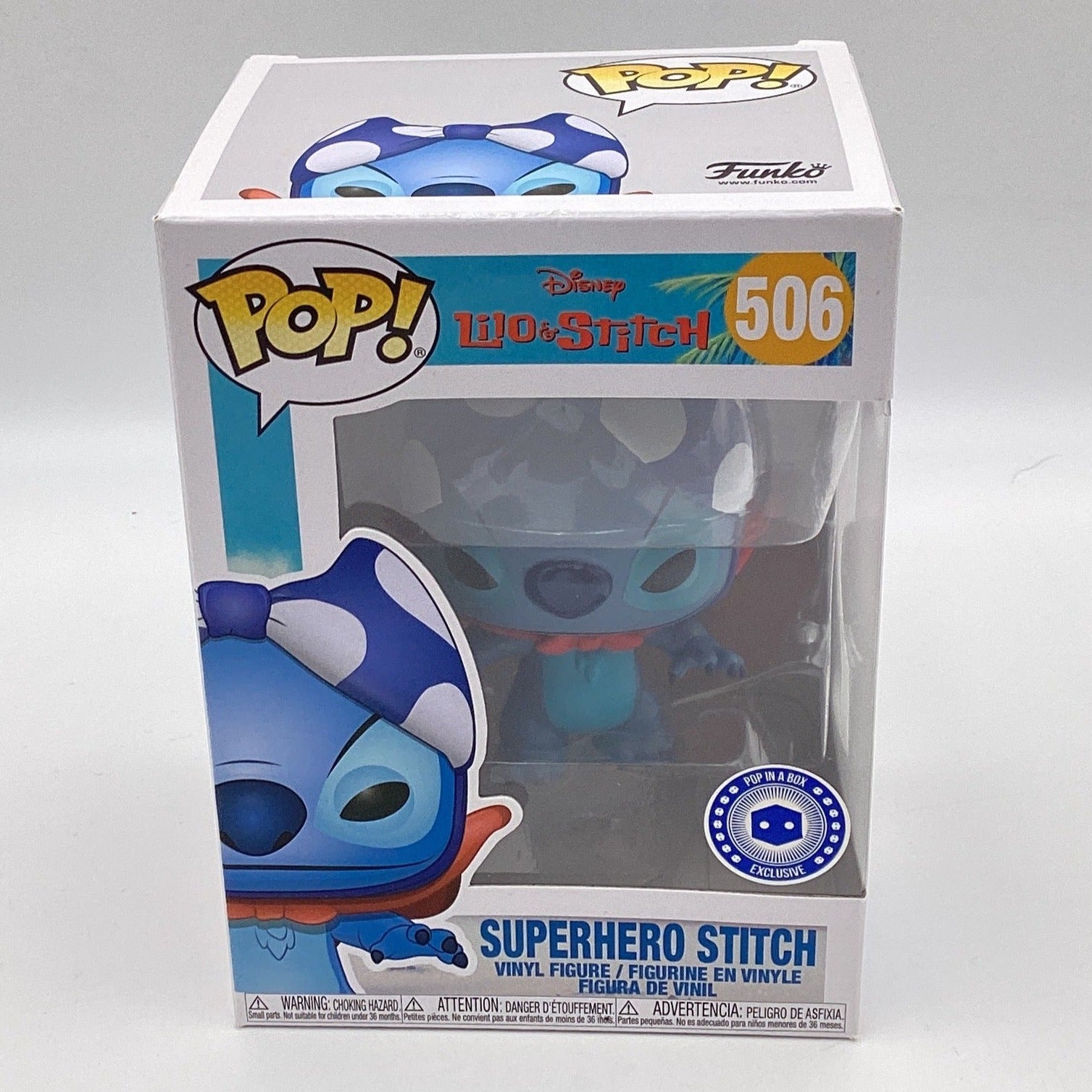 Lilo & Stitch - Superhero Stitch - POP! Disney action figure 506