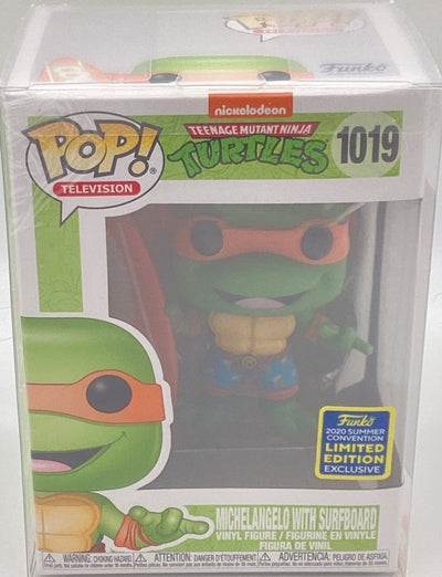 Funko Pop! TV - Teenage Mutant Ninja Turtles - Michelangelo With Surfboard (2020 Summer Convention Exclusive)
