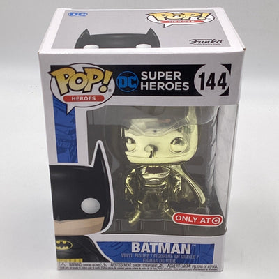 Funko Pop! Heroes - DC Super Heroes - Batman (Gold Chrome) (Target Exclusive)